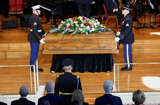 Tribute service for former first lady Rosalynn Carter at Glenn Memorial Church in Atlanta