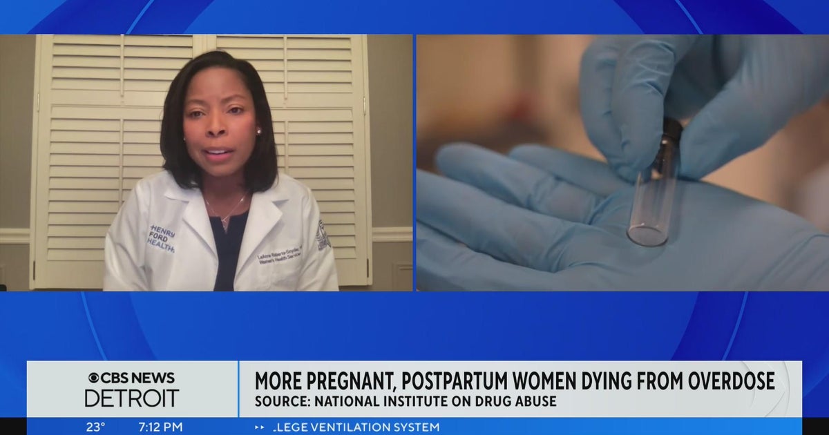 Study says drug overdoses increased in pregnant, postpartum women - CBS ...