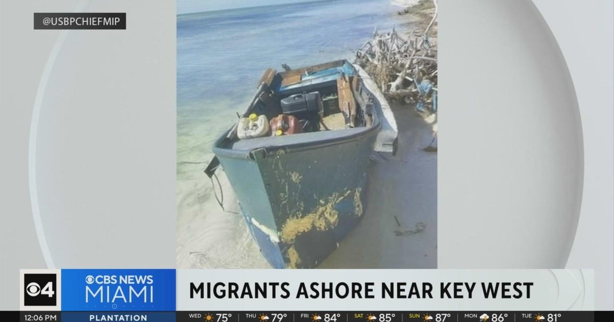 3 Cuban migrants came ashore on Critical West 3 Cuban migrants came ashore on Critical West