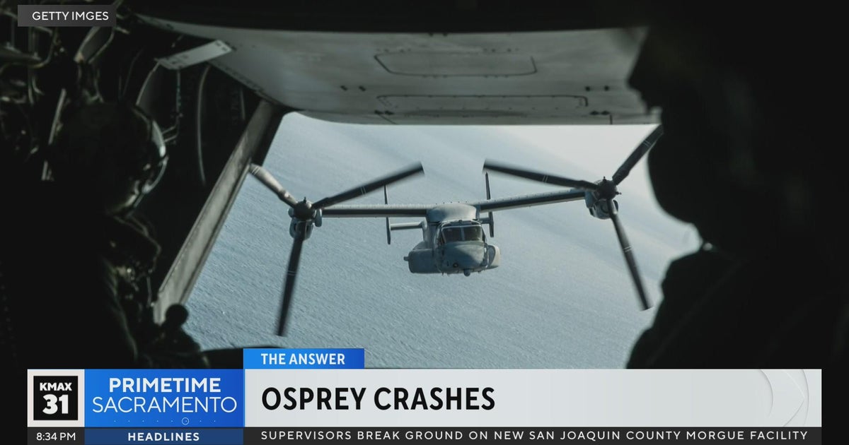 The Answer: Osprey still flying?