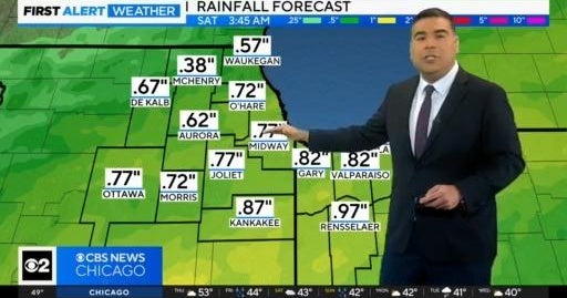 Chicago First Alert Weather: Rain comes back Friday - CBS Chicago