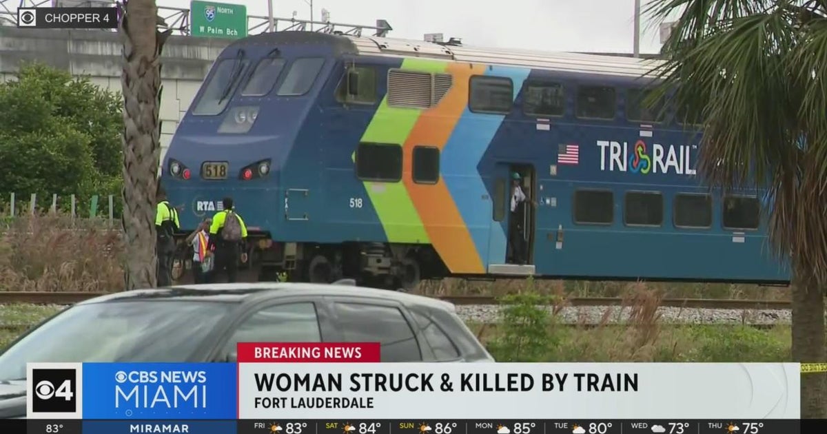 Woman fatally struck by Tri-Rail educate