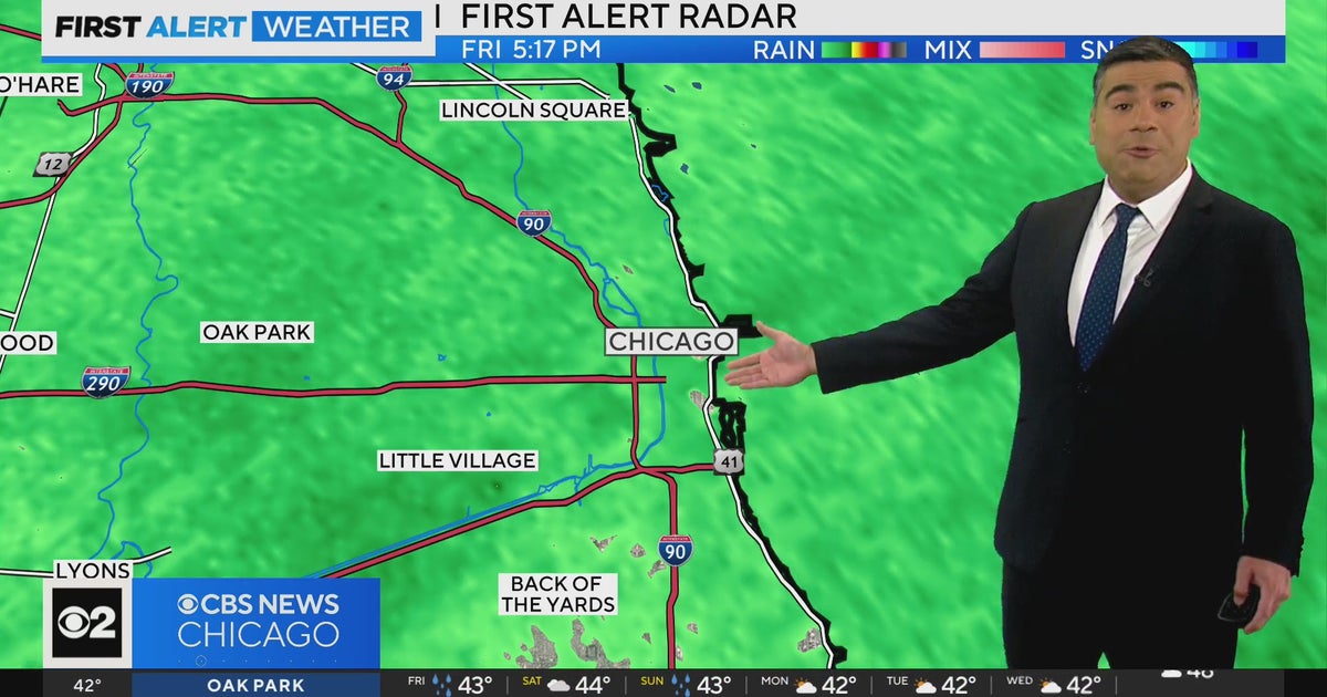 Chicago First Alert Weather: A dry Saturday before rain expected to ...
