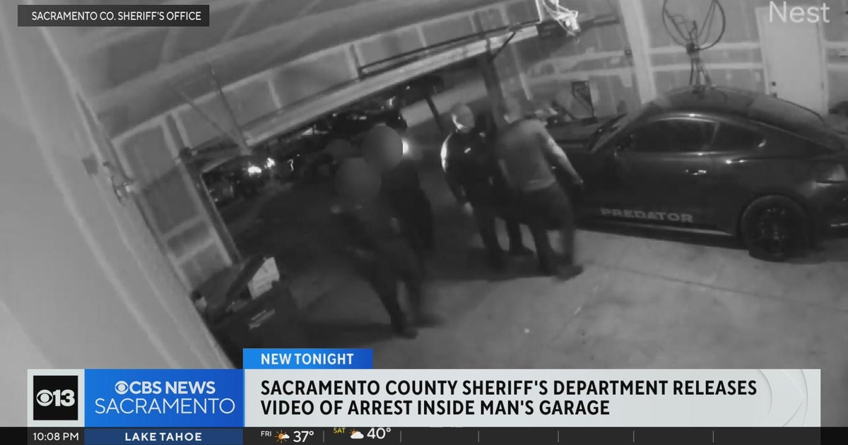 Sacramento County Sheriff's Office releases video of arrest inside man ...