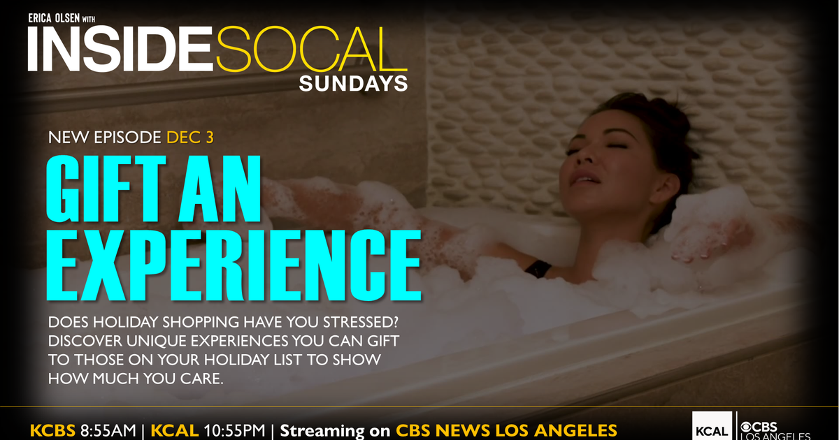 Inside SoCal: Gift an Experience (12/3) - CBS Los Angeles