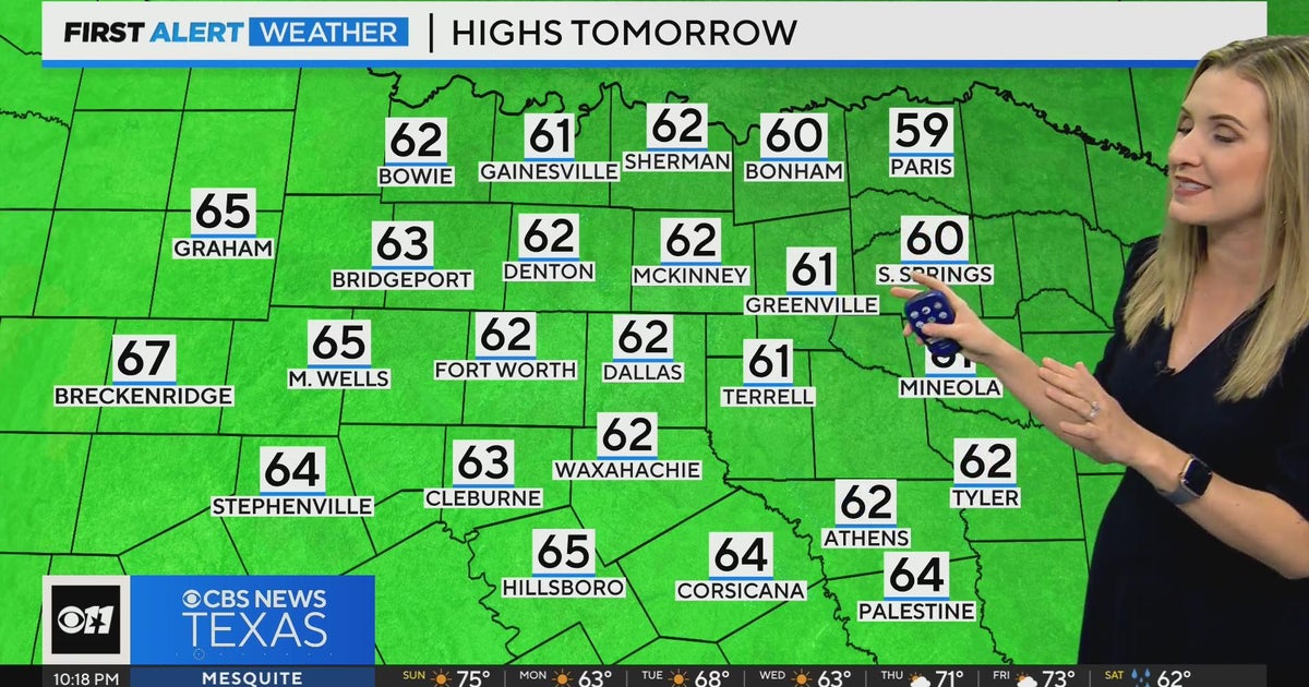 Cool start Monday leads to a gorgeous week ahead - CBS Texas