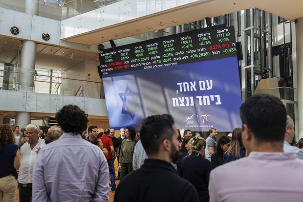 Israel Stock Exchange and Market as Shekel Recoups Most War Losses