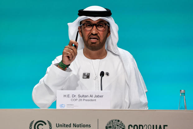 COP28 climate conference president Sultan al-Jaber draws more fire over comments on fossil fuels