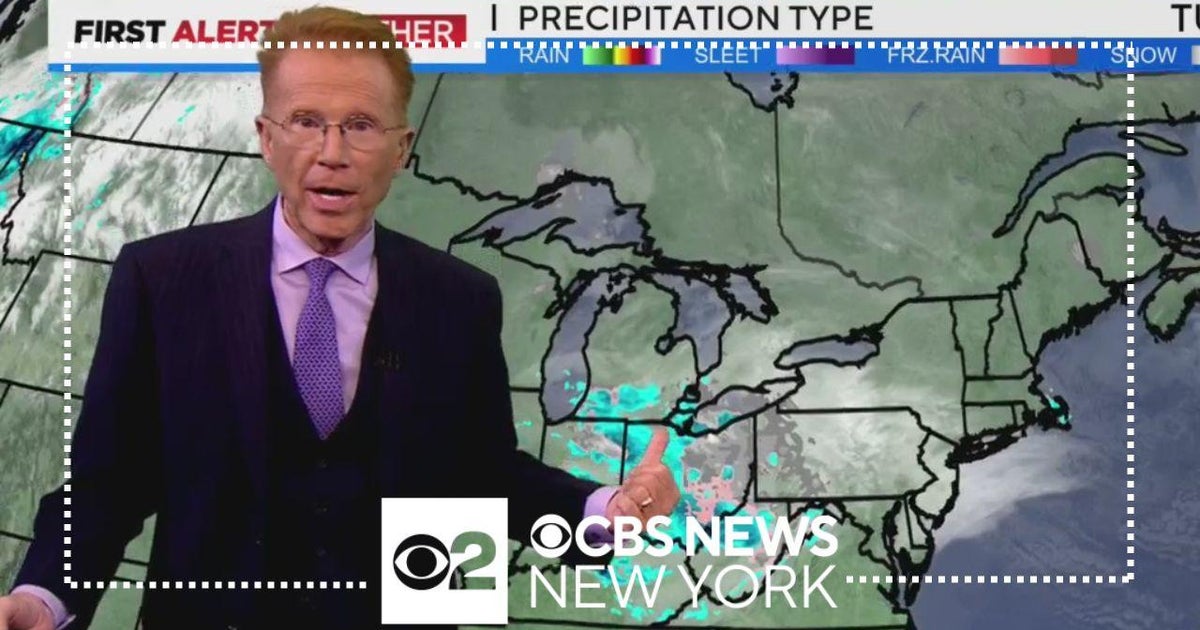 First Alert Weather: Tuesday afternoon update - 12/5/23 - CBS New York