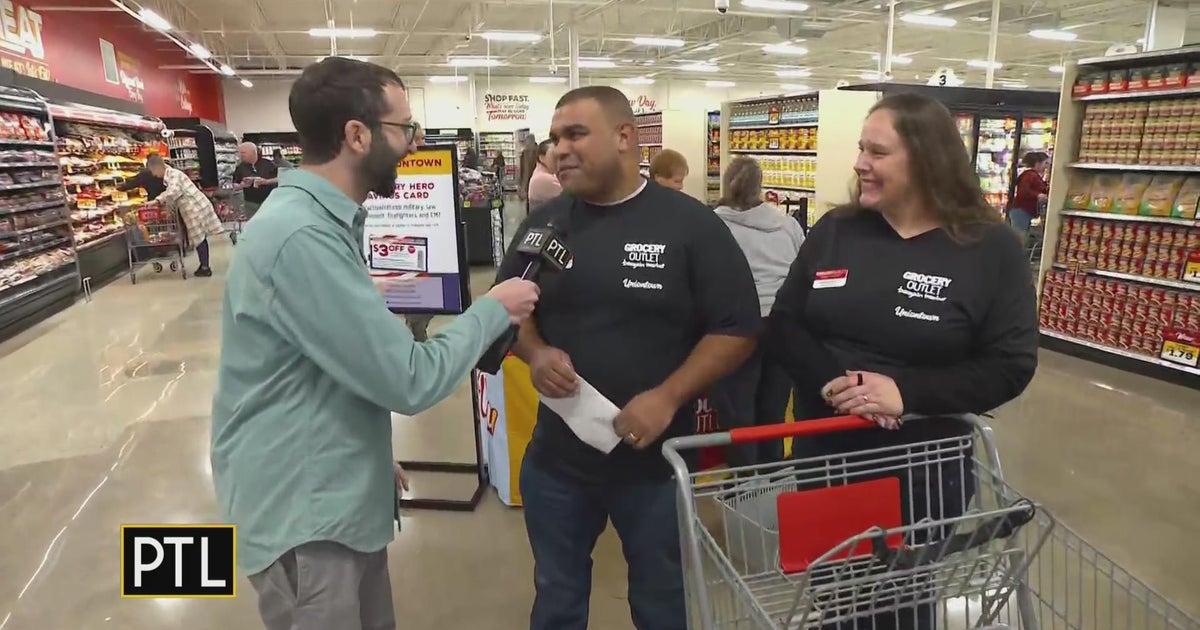 Shopping for a holiday gettogether at the grand opening of Uniontown
