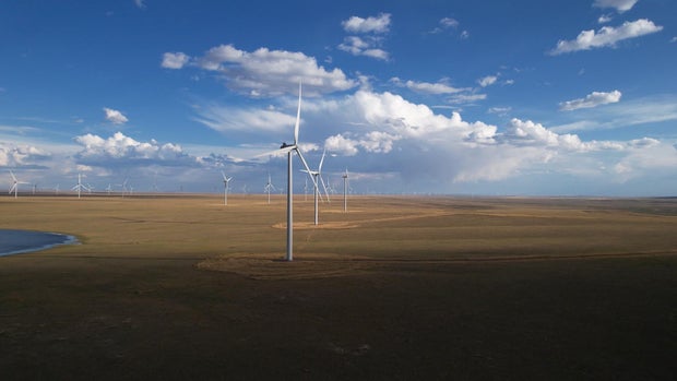 Wyoming wind farm