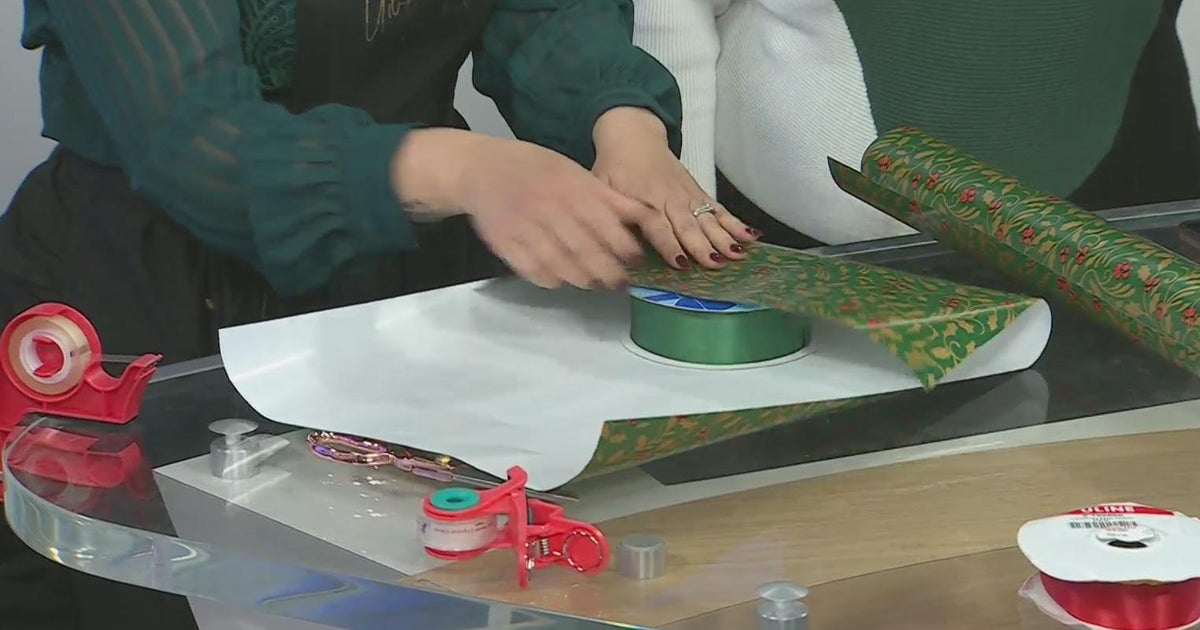 Local mobile giftwrapping service provides tips for unique gifts CBS