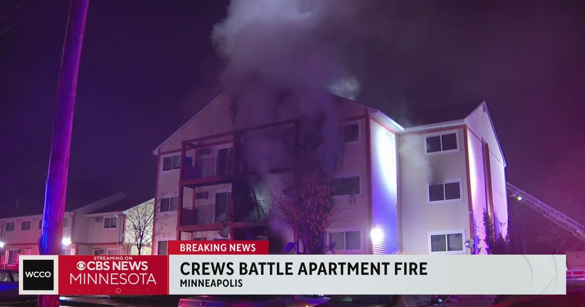 Almost 20 people displaced in north Minneapolis apartment fire CBS