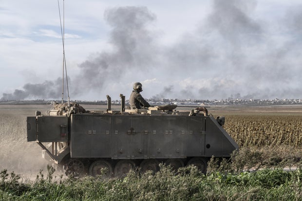 Israeli military mobility on the Gaza border