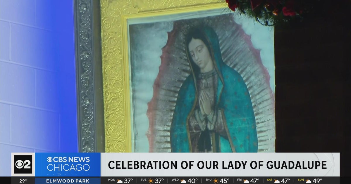 Celebration of Our Lady of Guadalupe begins in Des Plaines - CBS Chicago
