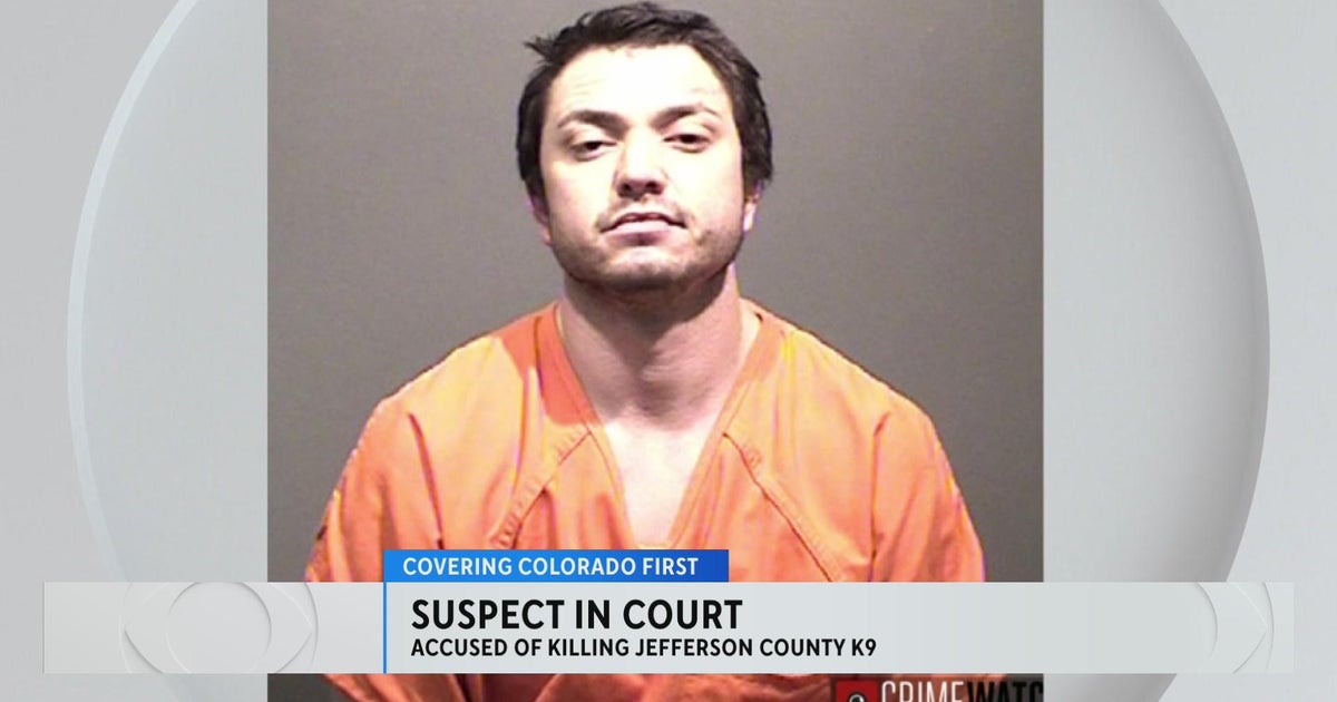 Man accused of shooting, killing K-9 appears in court - CBS Colorado
