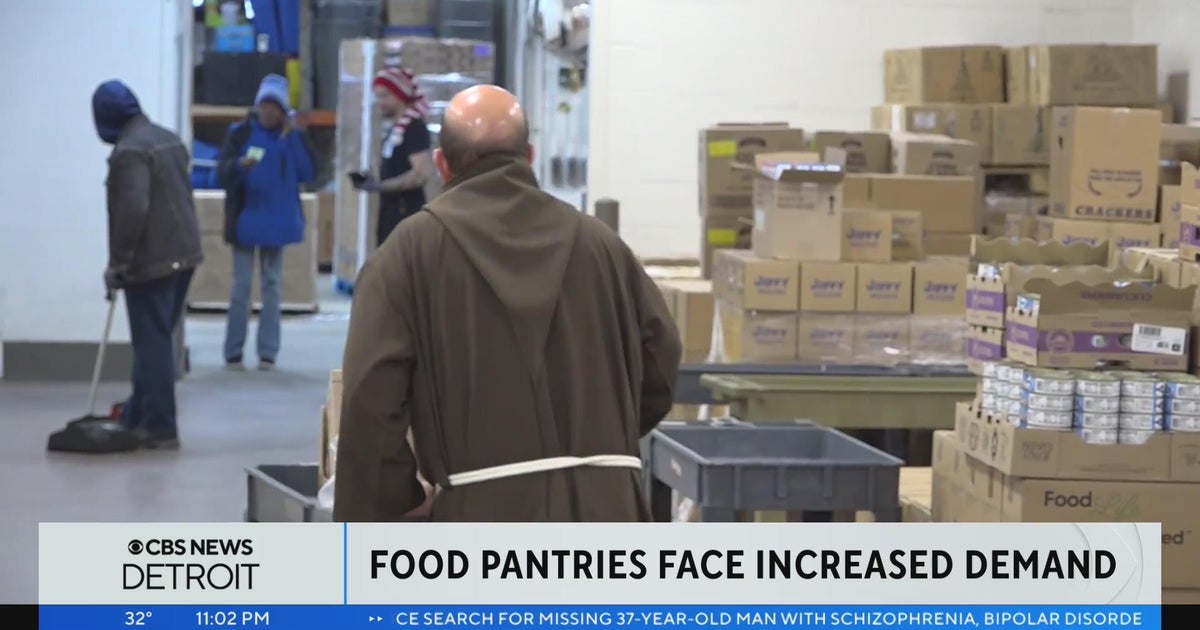 Metro Detroit food pantries, kitchens seeing increased usage CBS Detroit