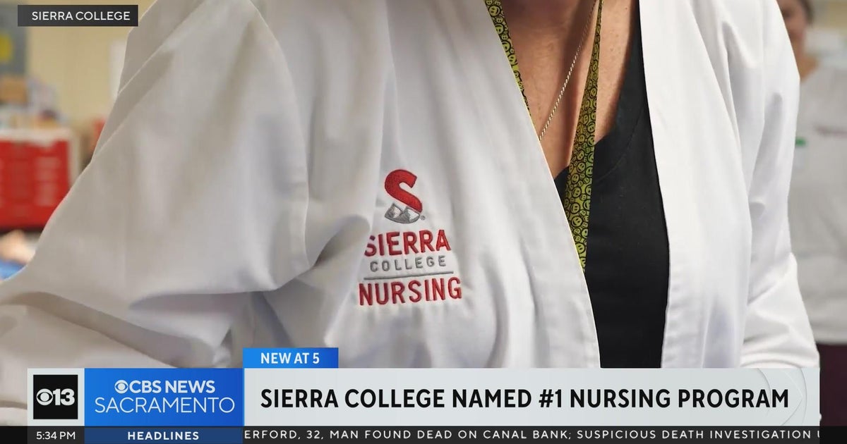 Sierra College named California's top nursing program CBS Sacramento