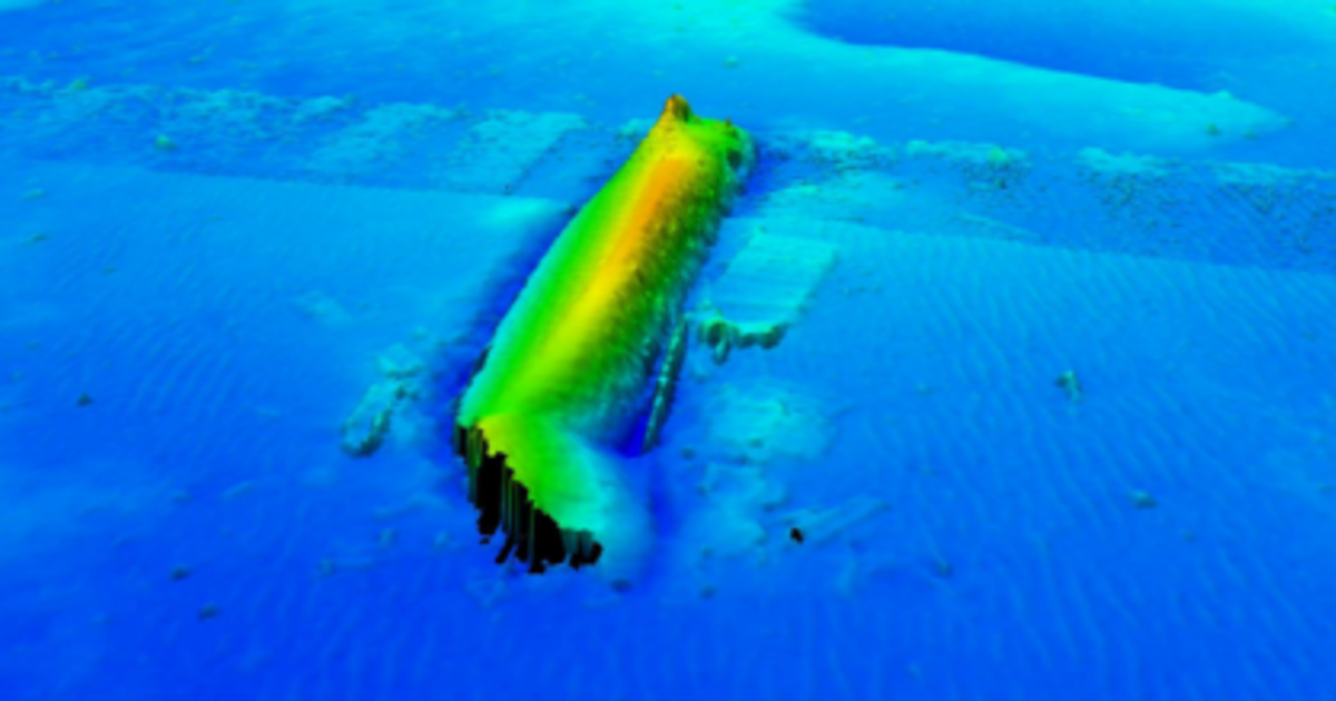 Baltijos jūros dugne rasta paslaptinga 200 pėdų ilgio laivo nuolauža