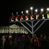 Hundreds gather in Washington DC for Jewish Hanukkah vigil, call for cease-fire in Gaza 