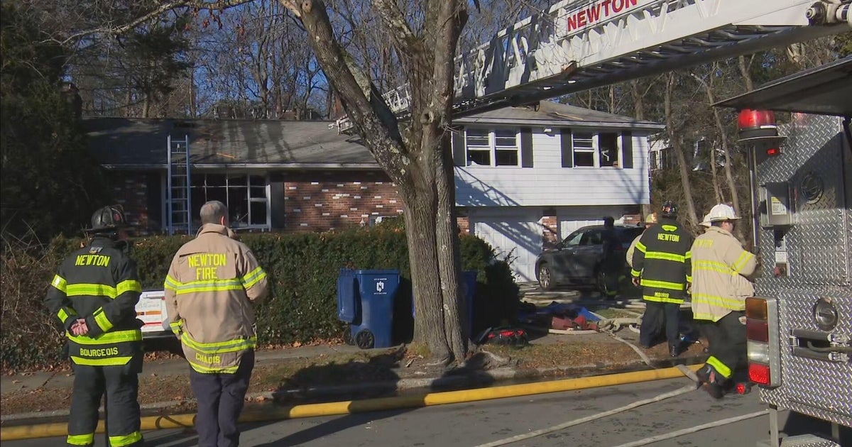 Newton firefighters save seriously injured man from burning home on ...