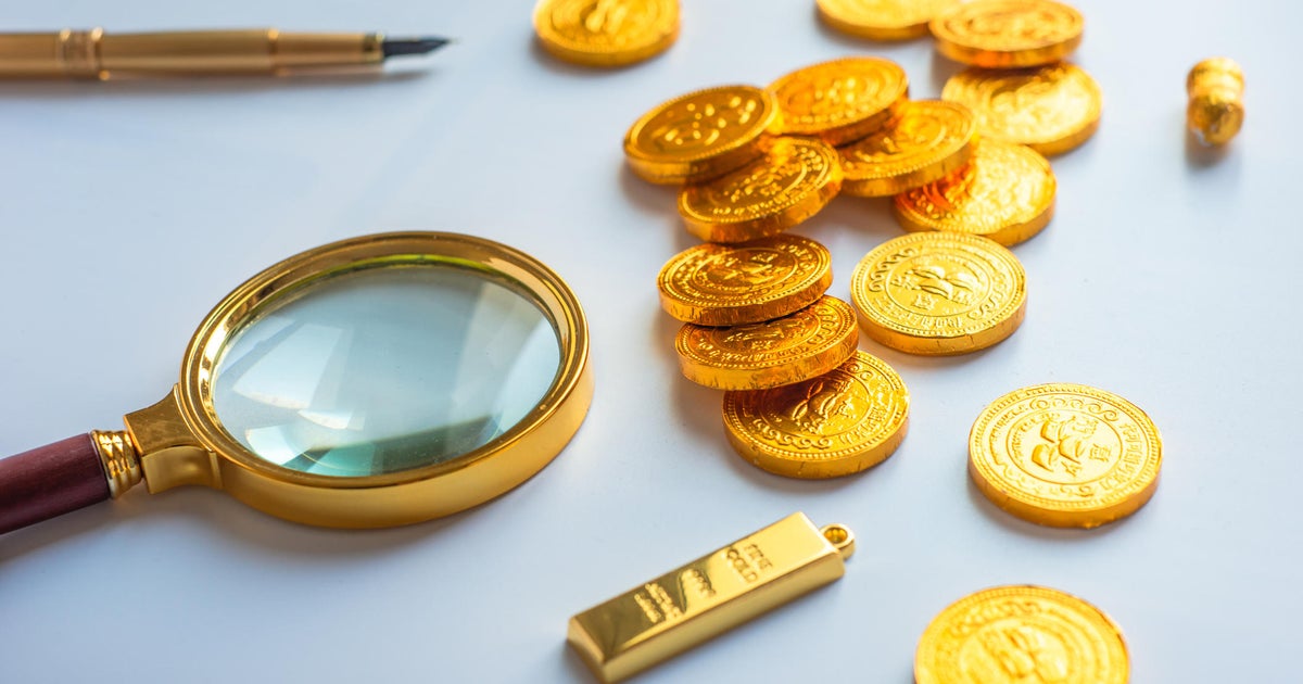 American Gold Coin Magnifying Glass