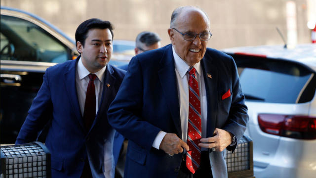 Rudy Giuliani Defamation Case Continues In Washington, D.C. 