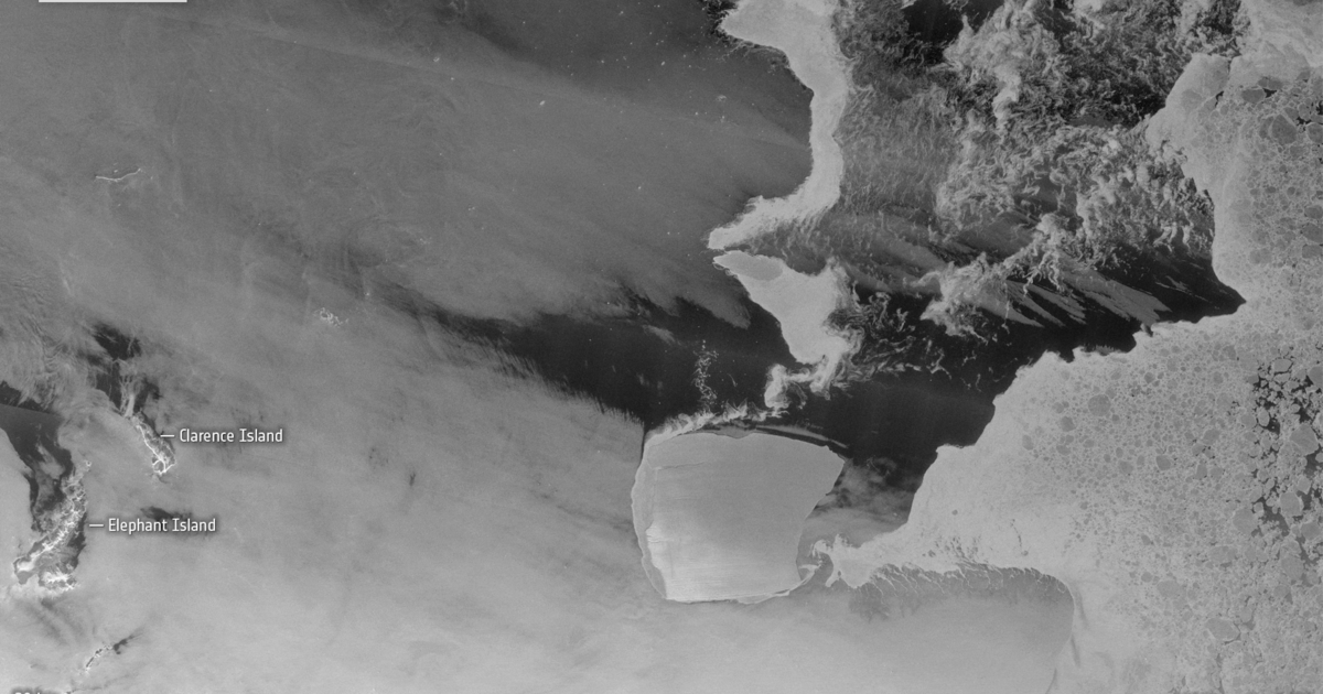 Der größte Eisberg der Welt, A23a, wiegt etwa eine Billion Tonnen, sagen Wissenschaftler unter Berufung auf neue Daten