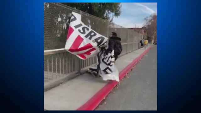 Support for Gaza banners taken down in San Jose 