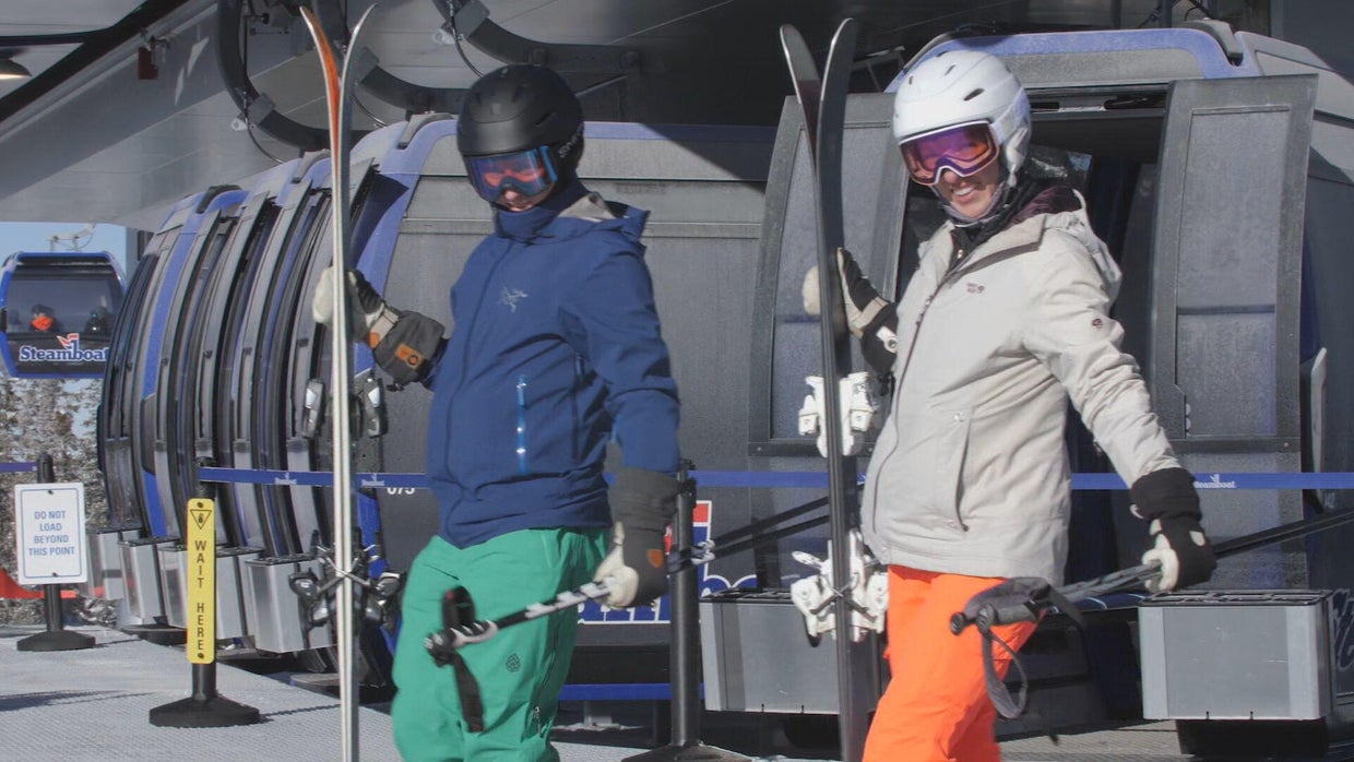 The Wild Blue Gondola opens at Steamboat Ski Resort in Colorado - CBS ...