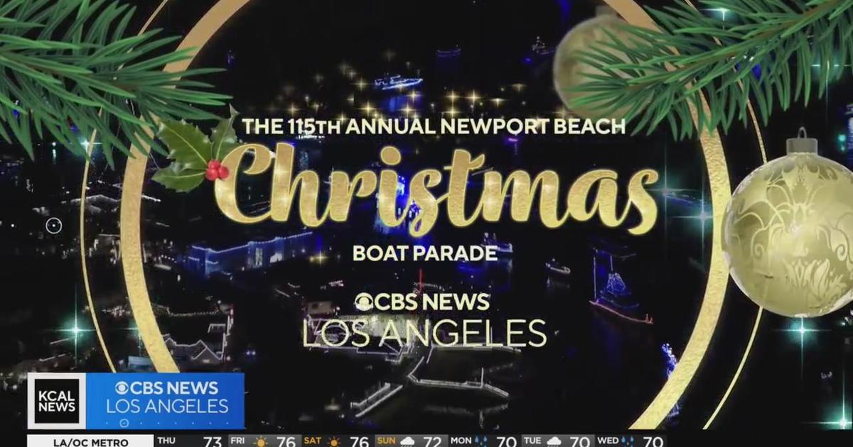 Live From The Newport Beach Christmas Boat Parade - CBS Los Angeles