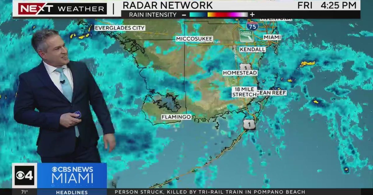 NEXT Weather forecast for Friday 12/15/23 5PM - CBS Miami