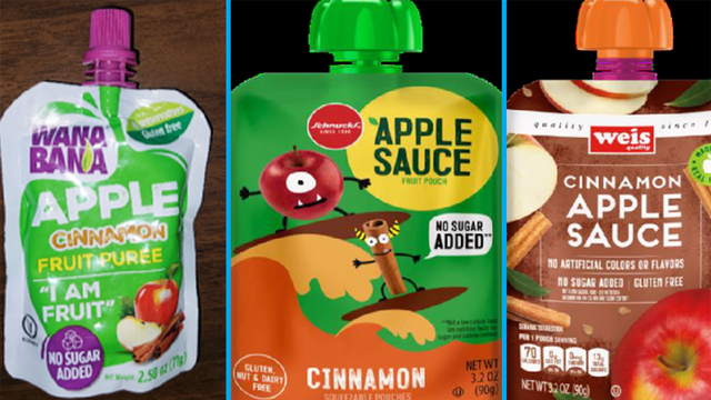 Applesauce FDA recall