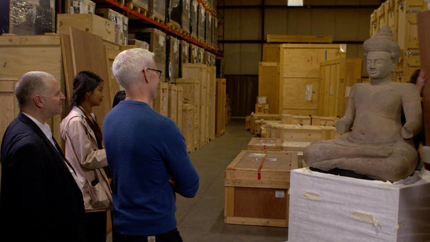 Artifact being returned to Cambodia