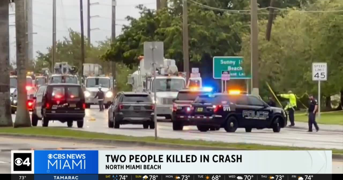 2 dead following crash on Biscayne Boulevard in North Miami Beach ...