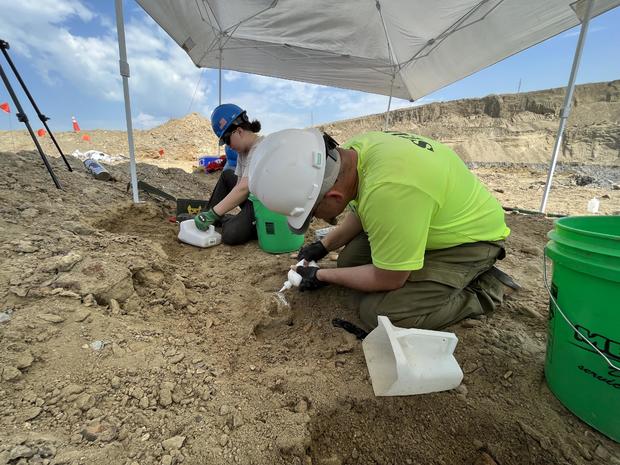 Paleontologists in North Dakota 