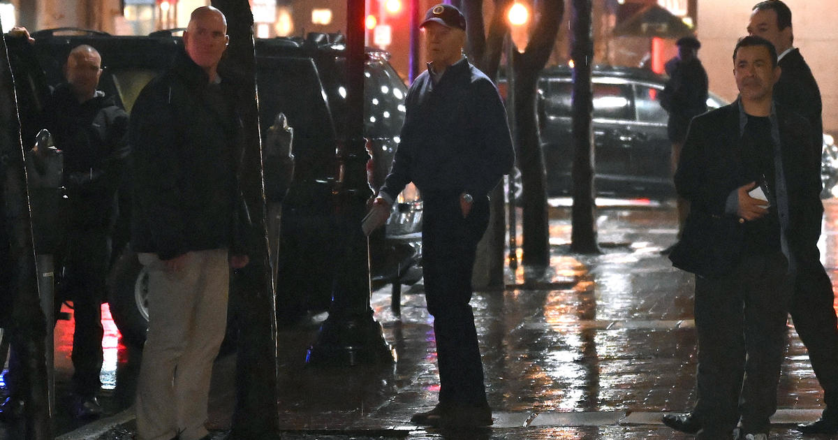 Car crashes into parked Secret Service SUV guarding Biden's motorcade outside Delaware campaign headquarters