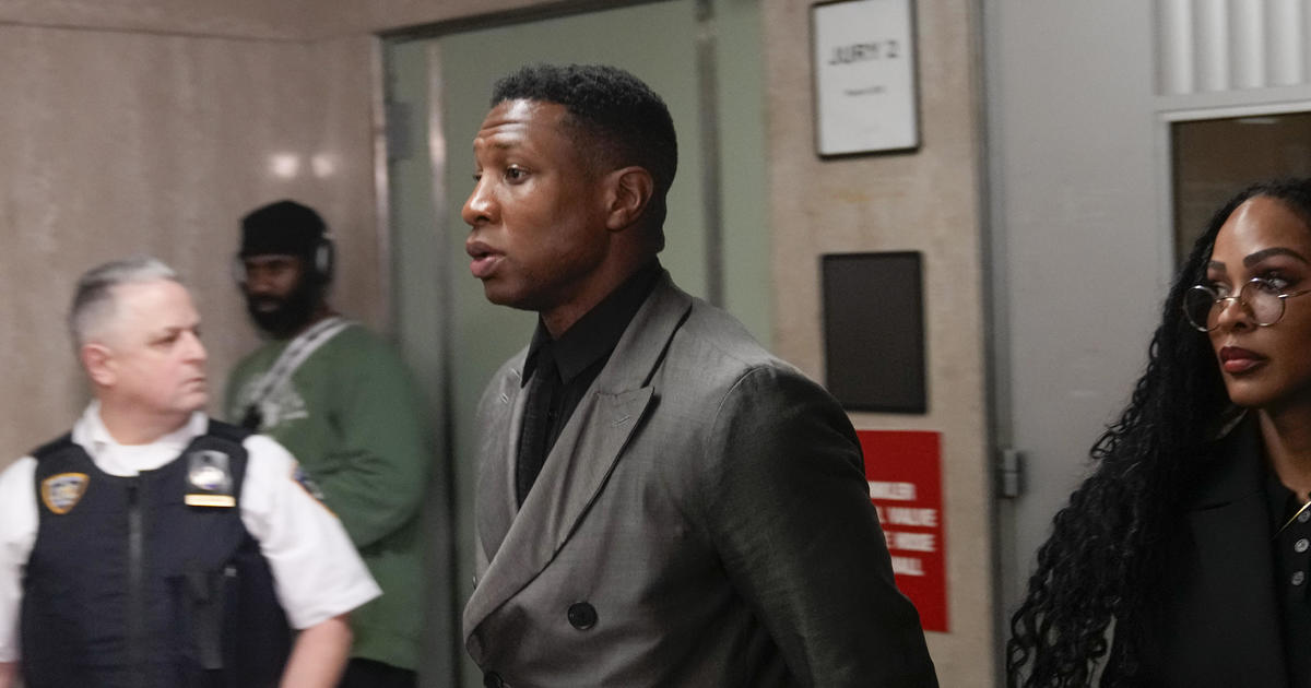 Actor Jonathan Majors found guilty on 2 charges in domestic assault trial