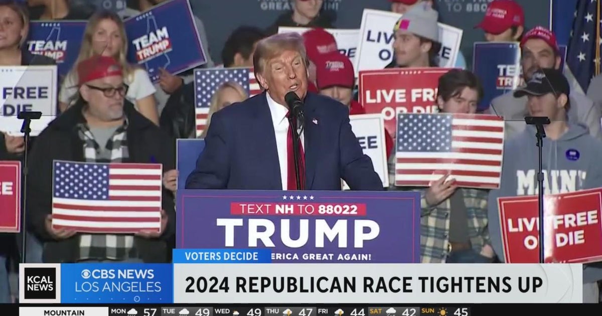 GOP race tightening with an unexpected candidate closing in on Trump ...