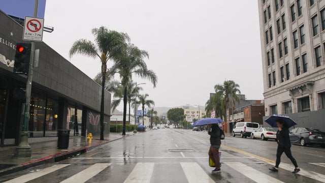 Tropical Storm Hilary in California 