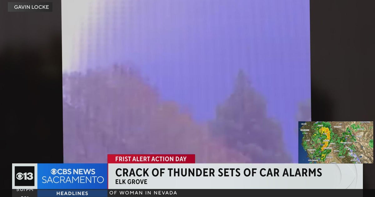 Viewer video captures lightning, thunger from Elk Grove