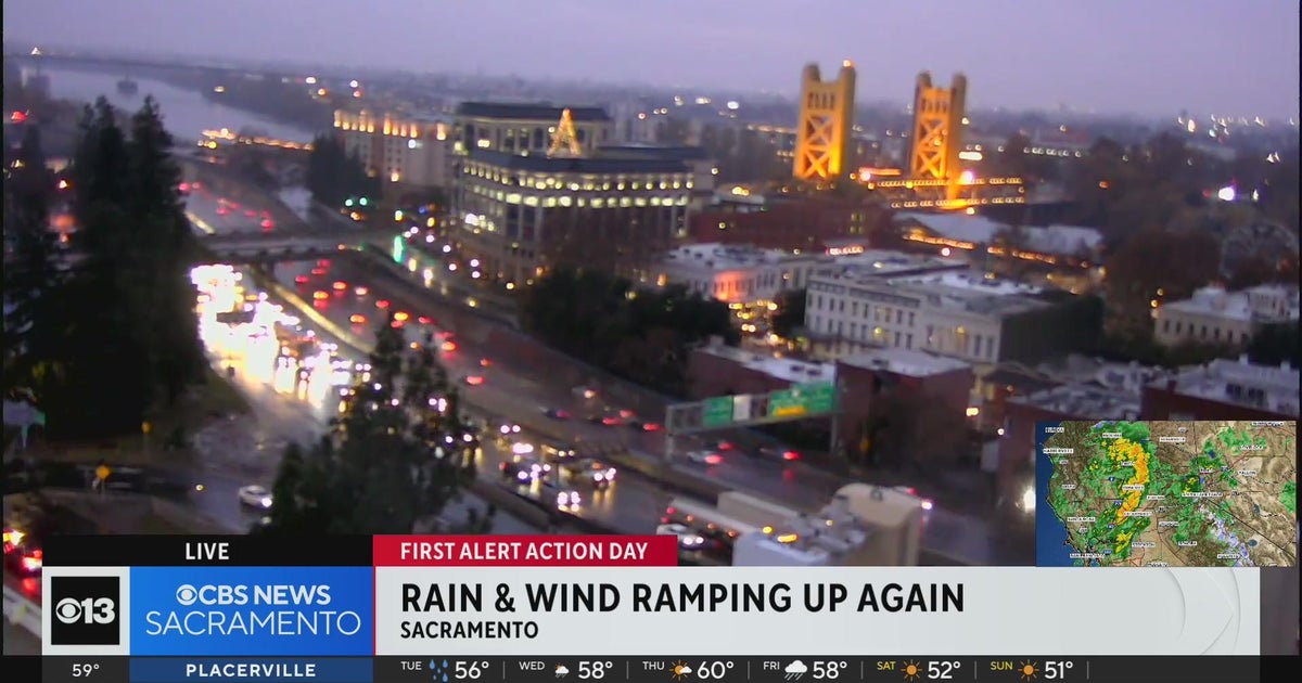 Sacramento wind and rain 5 p.m. update