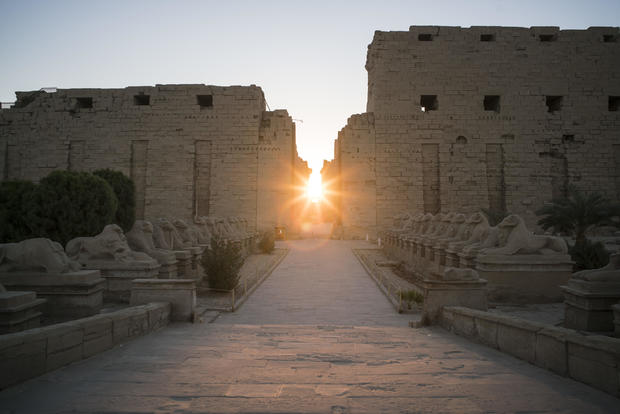 Solstice at Karnak Temple 