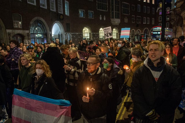 Vigils Held For Murdered Schoolgirl Brianna Ghey 