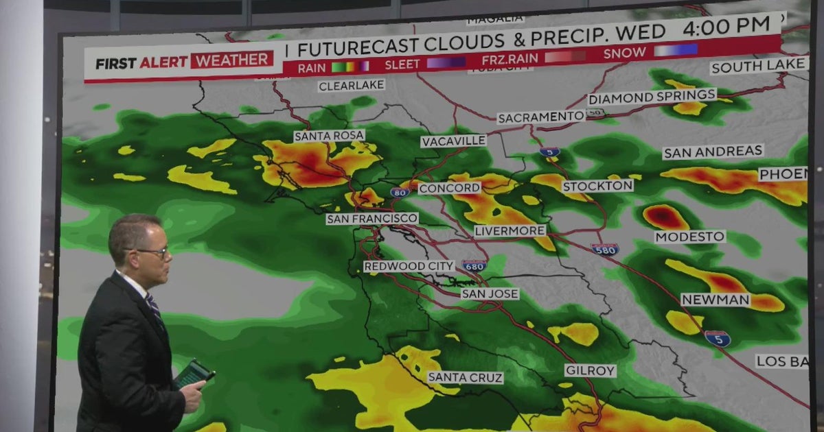 Tuesday evening First Alert weather forecast with Paul Heggen - CBS San ...