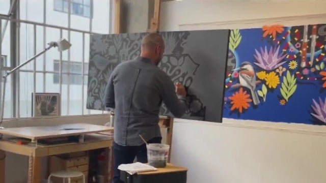 San Francisco artist Leon Loucheur