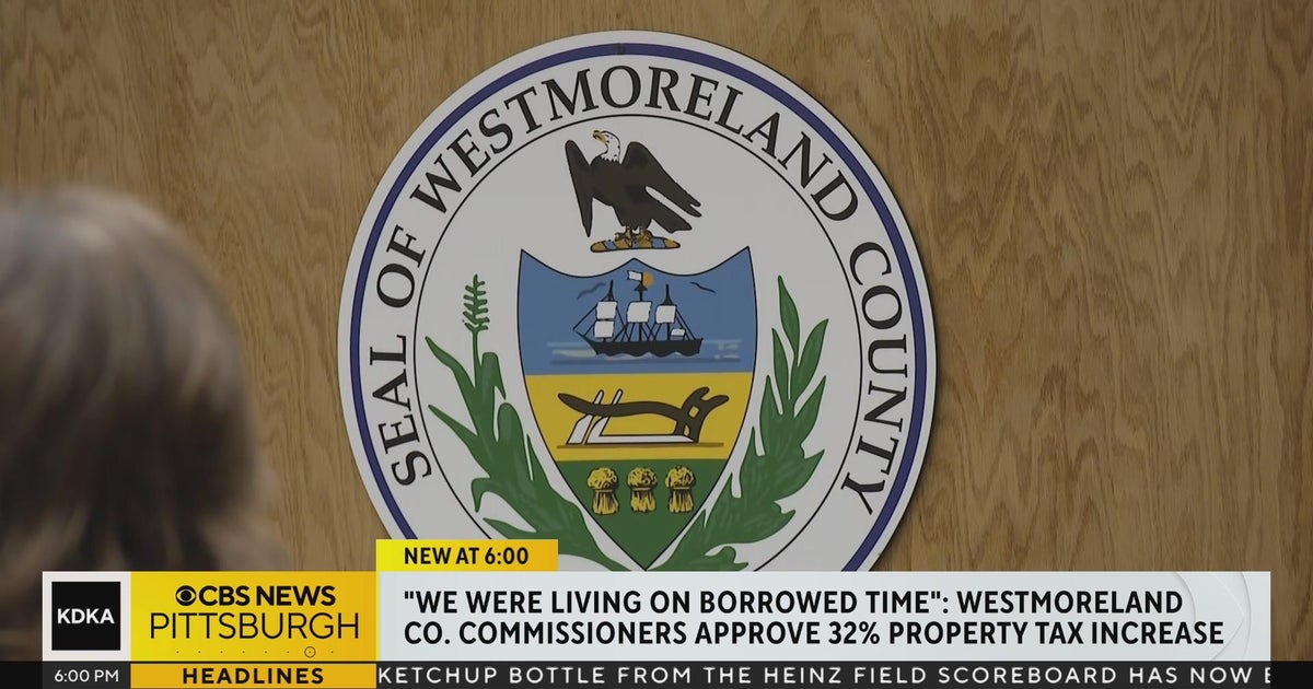 Tax hike in Westmoreland County unanimously passes CBS Pittsburgh
