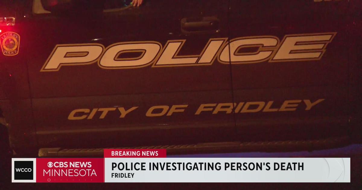 Fridley police investigating death - CBS Minnesota