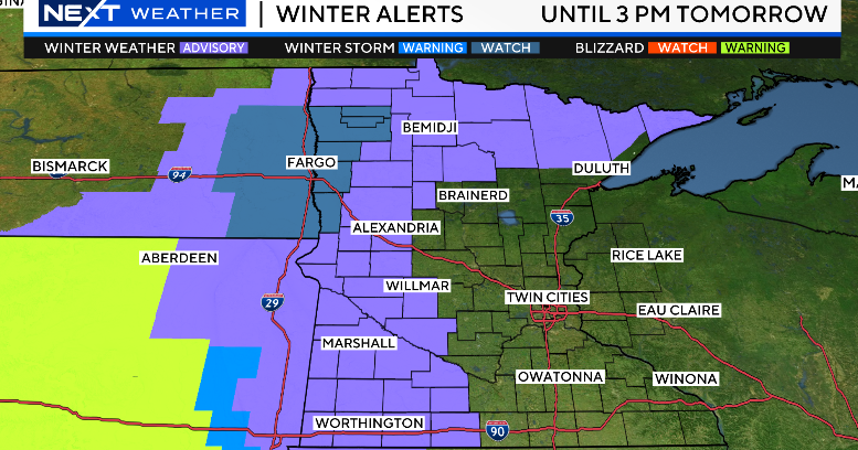 NEXT Drive Alert issued for western, northern Minnesota - Vimarsana News