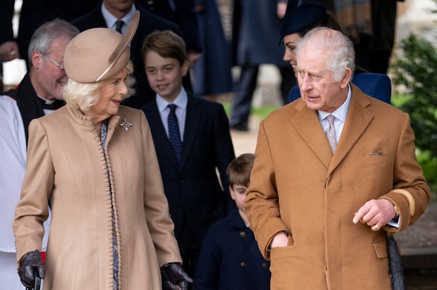 The British Royal Family Attend The Christmas Morning Service